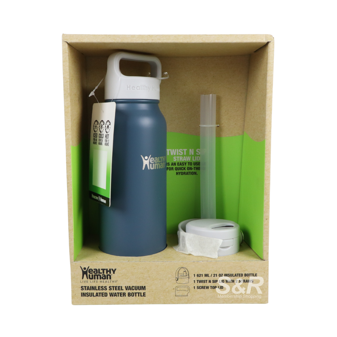 Healthy Human 21oz Water Bottle with Straw